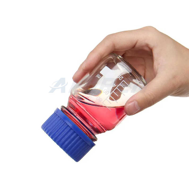 oral liquid plastic 1 Dram clear reagent bottle